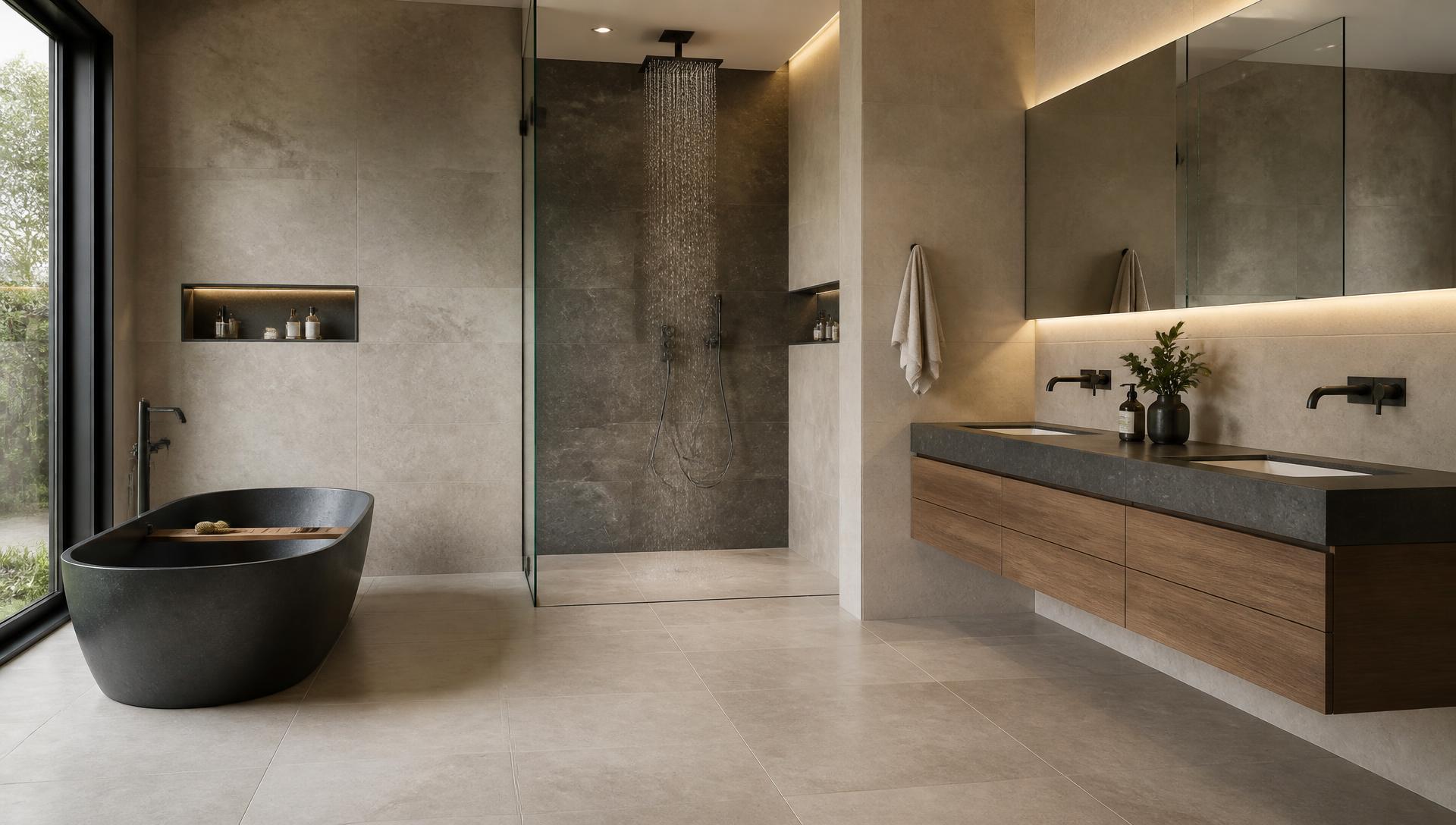 Modernes Badezimmer